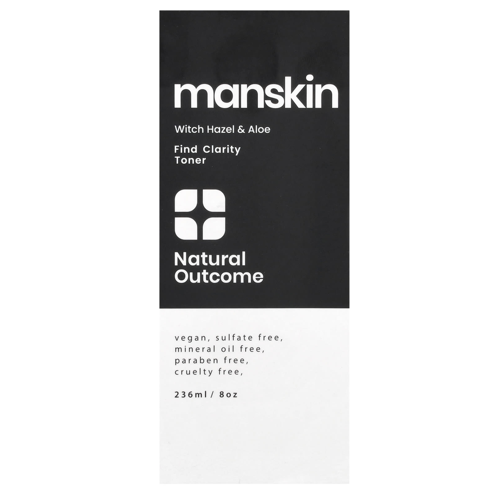 Natural Outcome, Manskin, тоник Find Clarity, 236 мл (8 унций)