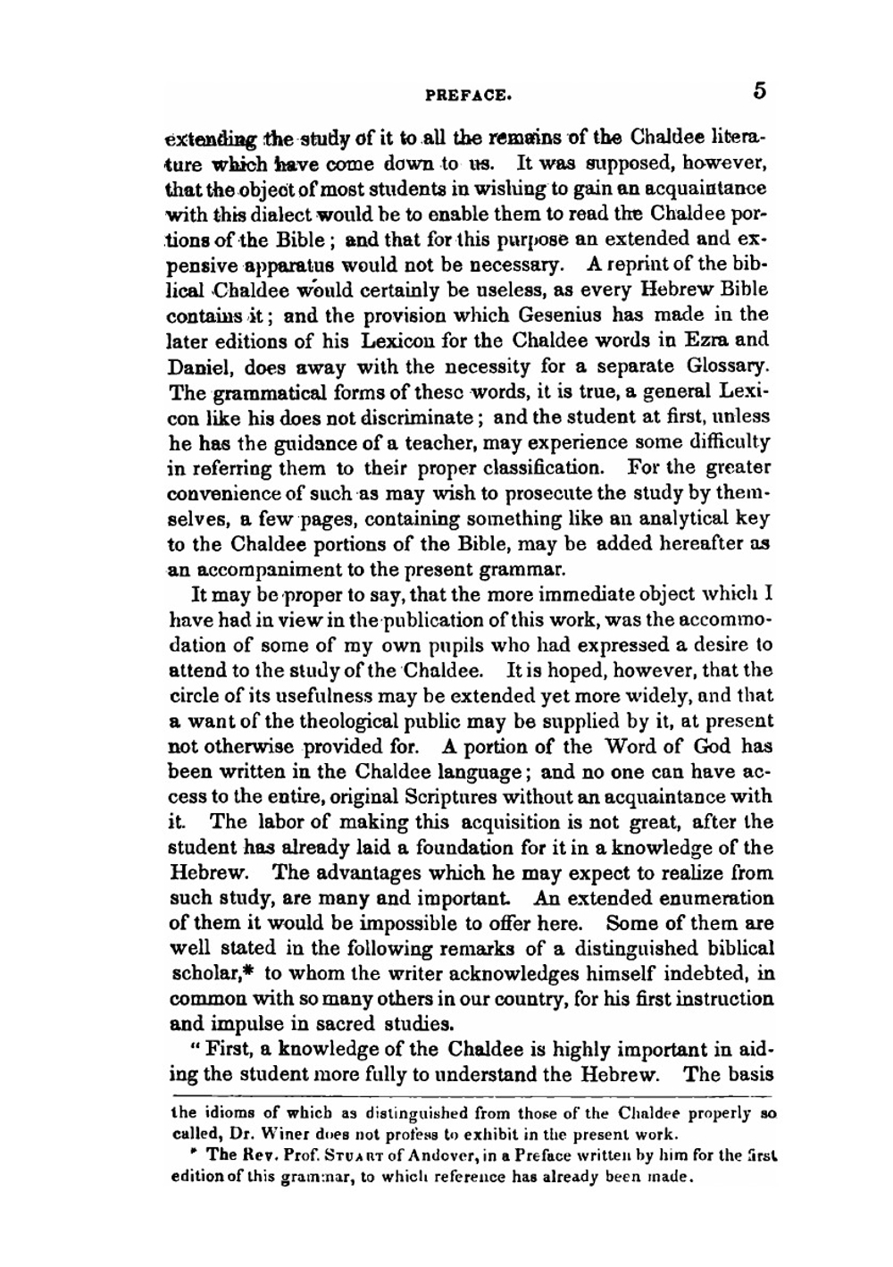 Grammar of the Chaldee language. As contained in the Bible and the Targums | Georg Benedict Winer