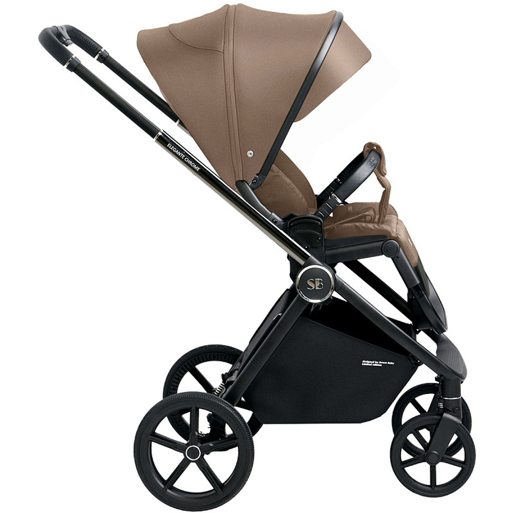 Детская прогулочная коляска Sweet Baby Elegante Chrome/Brown
