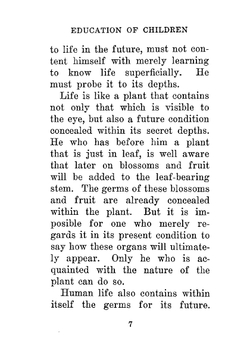 The Education Of Children. From The Standpoint Of Theosophy | Rudolf Steiner