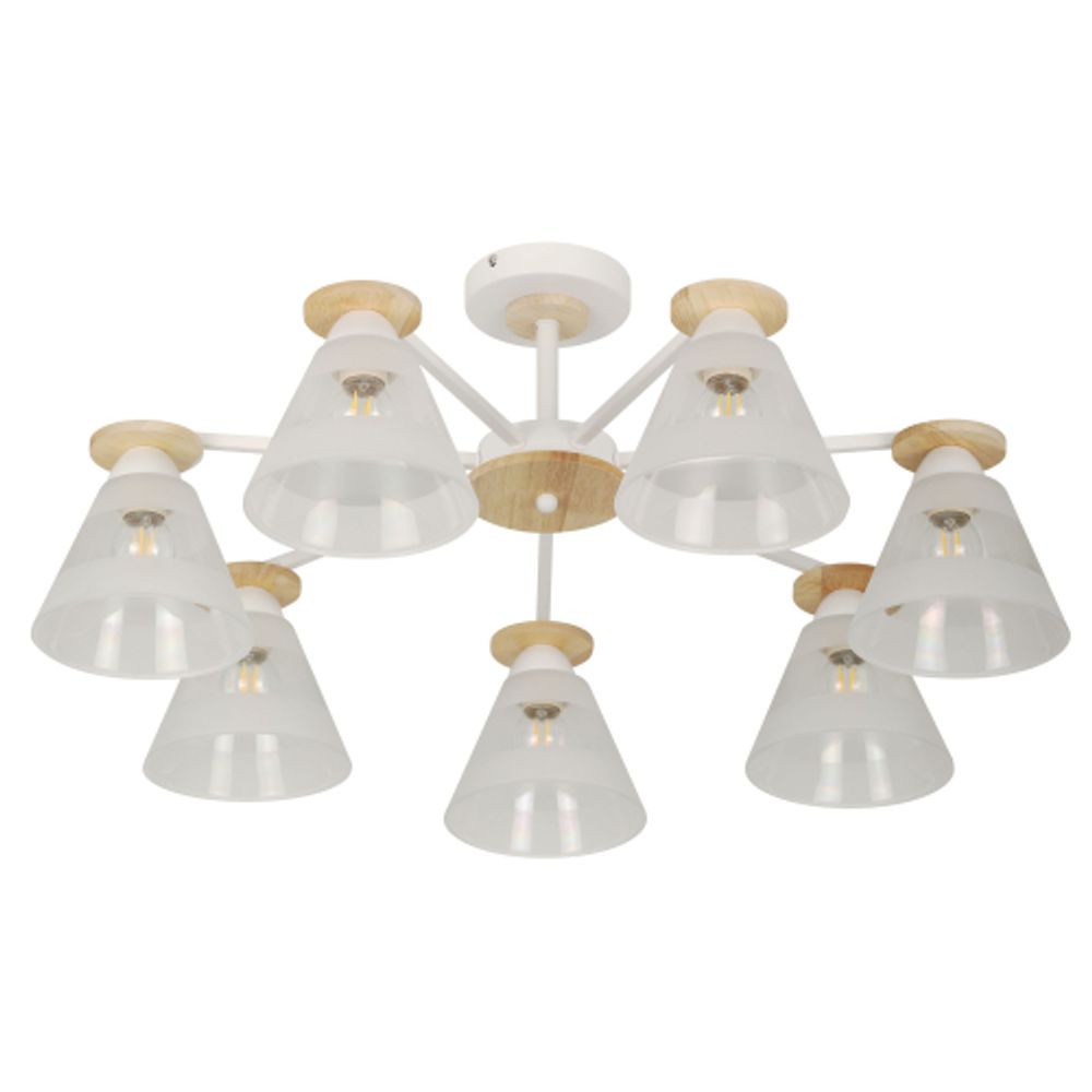 Люстра Rivoli   9177-308 7 х Е27 60 Вт модерн