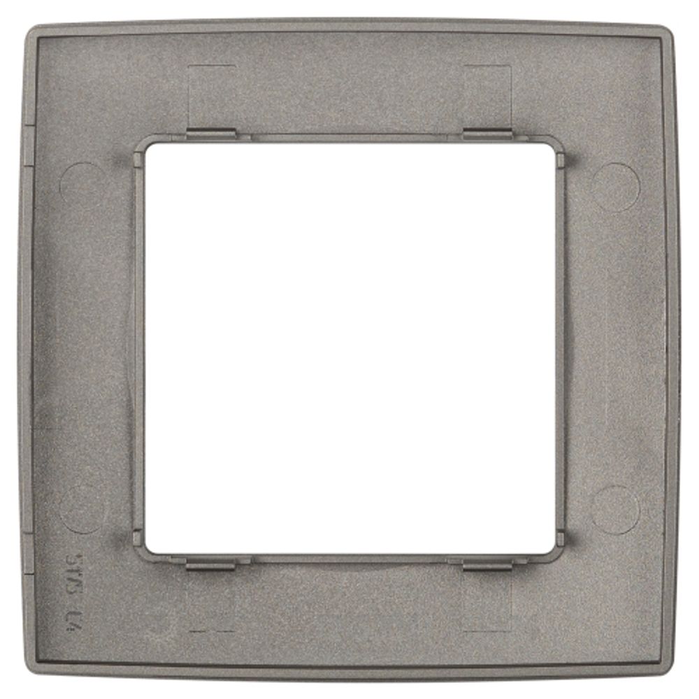 Рамка для розеток и выключателей ЭРА Серия 12 12-5001-16 на 1 пост, титан