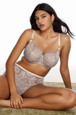 Бюстгальтер на косточках Vulcano (Размер: 80I) (Цвет: телесный)