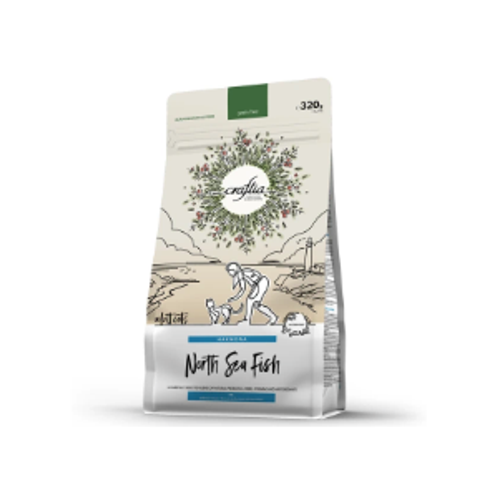 Сухой корм CRAFTIA HARMONA для взрослых кошек из рыбы северного моря 320 г