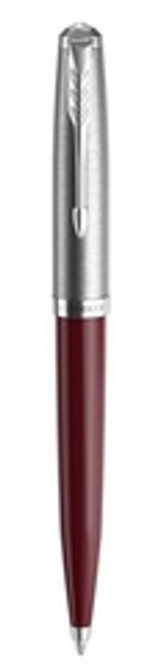 Шариковая ручка Parker 51 CORE BURGUNDY CT, стержень: M, цвет чернил: black, в подарочной упаковке.