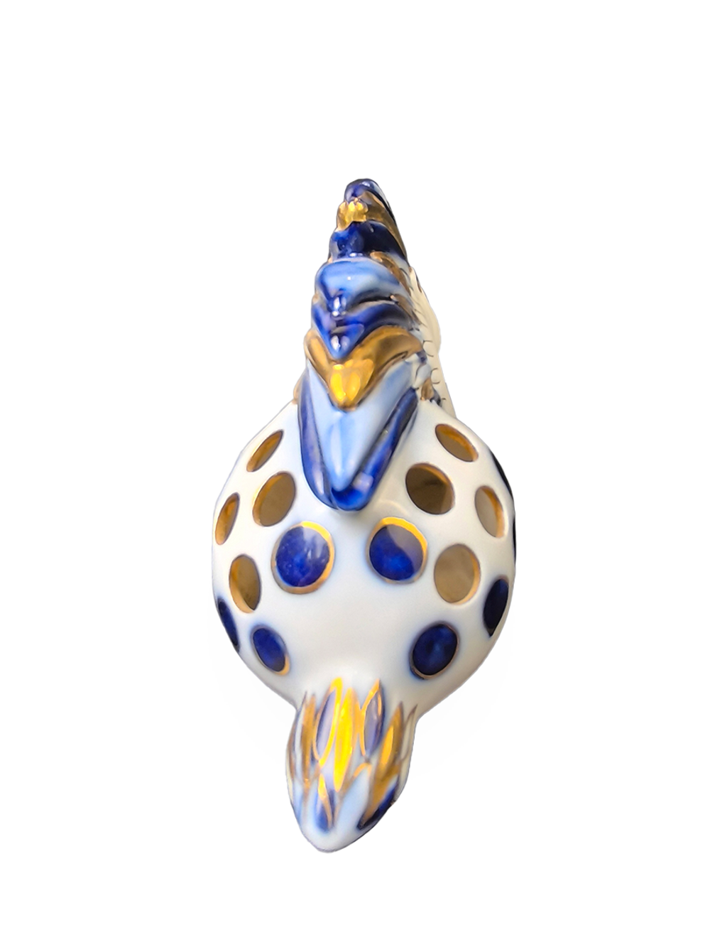 Фарфоровая статуэтка (карандашница) Дикобраз, ЛФЗ