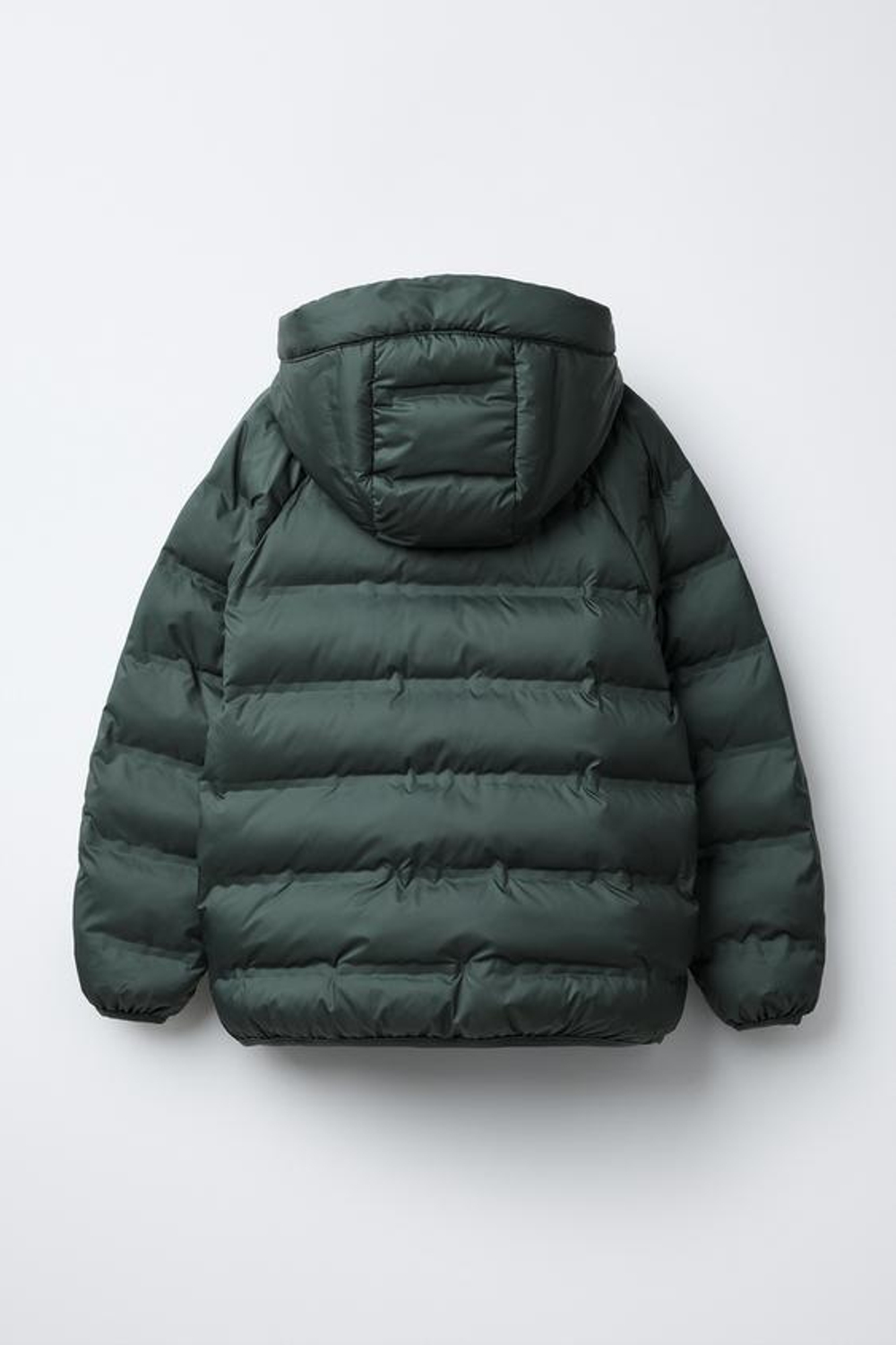 ZARA ЛЕГКАЯ С КАПЮШОНОМ, ЗЕЛЕНЫЙ