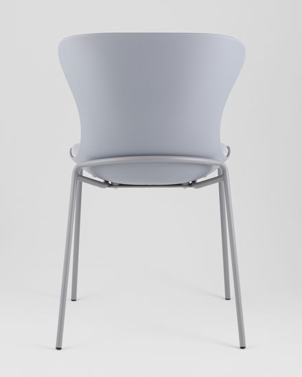 Стул Air с подушкой пластик серый