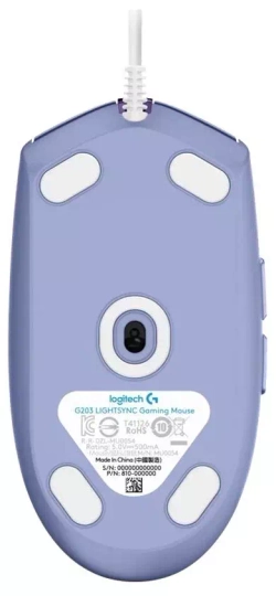 Мышь проводная игровая Logitech G102 Lightsync Lilac (910-005857)