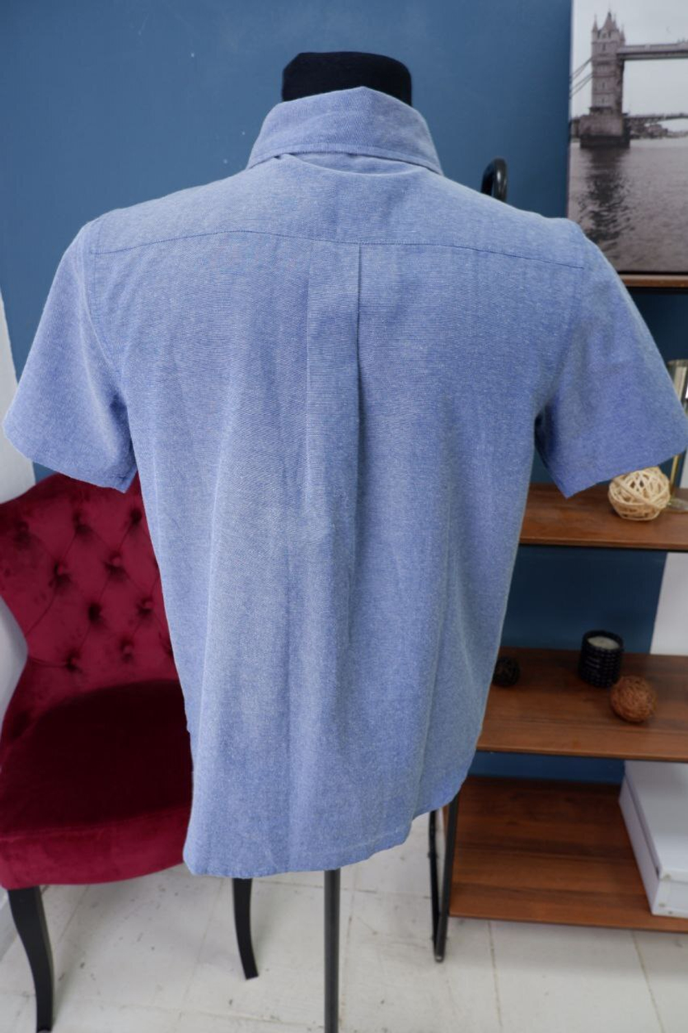 Рубашка с коротким рукавом 46 размер