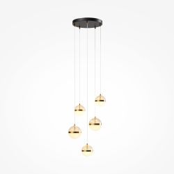 Люстра подвесная светодиодная Maytoni Area MOD295PL-L60BBS3K