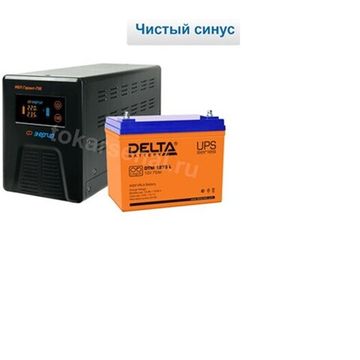 ИБП Энергия Гарант-750 + Delta GEL 12-150 / ИБП для газовго котла отопления