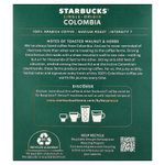 Starbucks, Nespresso®, Колумбия, молотые, средняя обжарка, 8 алюминиевых капсул, 100 г (3,52 унции)