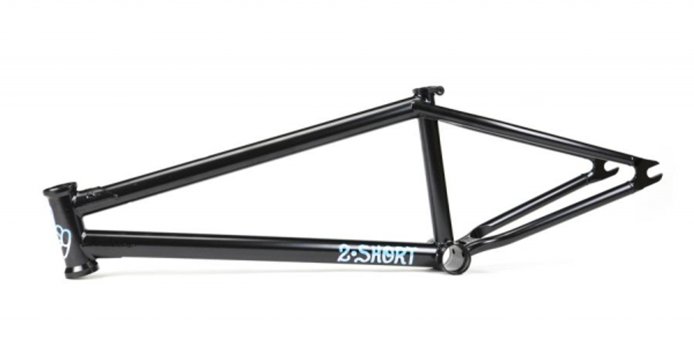 BMX Рама Cult 2 Short IC , Brakeless, Black.