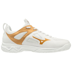 Mizuno Shadow Volleyball Shoes Women"s Low top White/Gold