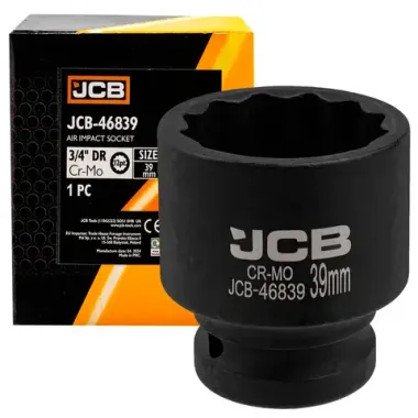 Головка ударная 3/4'', 39мм (12гр.) JCB JCB-46839