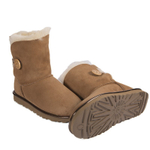 Угги Bailey Button Short II Metallic Chestnut