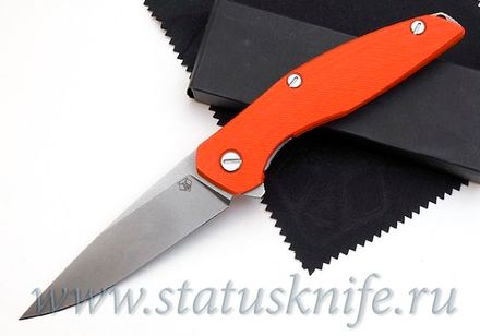 Нож Широгоров 111 G10 3D оранжевая рукоять 440С