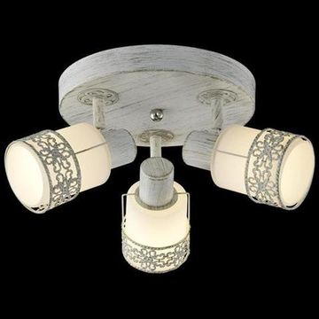 Спот 20026/3 белый с золотом Eurosvet