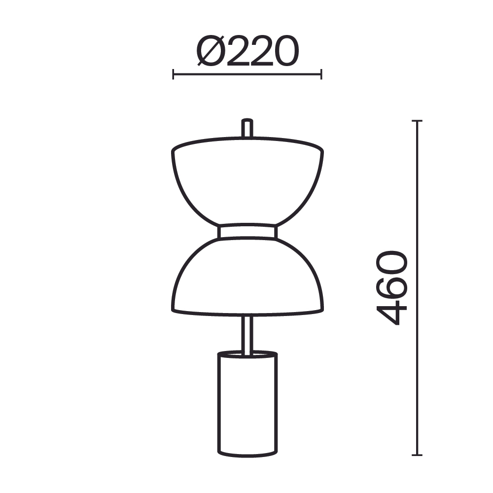 Настольный светильник Maytoni MOD178TL-L11GR3K