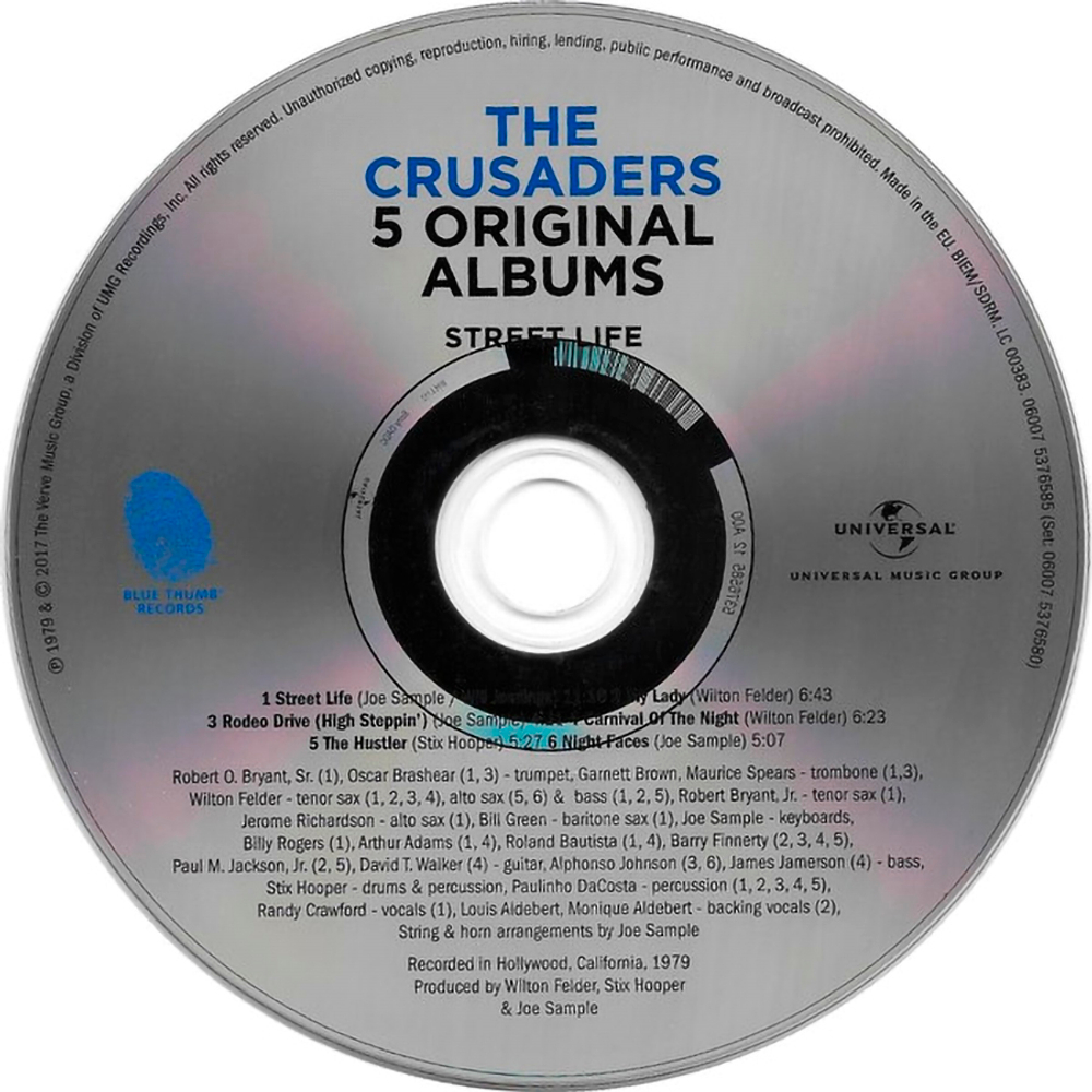 The Crusaders / 5 Original Albums (5CD)