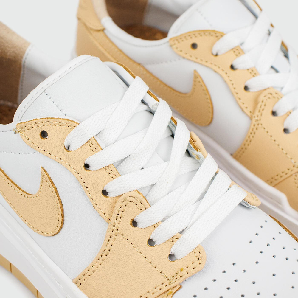 Кроссовки Air Jordan 1 Elevate Low Beige / White