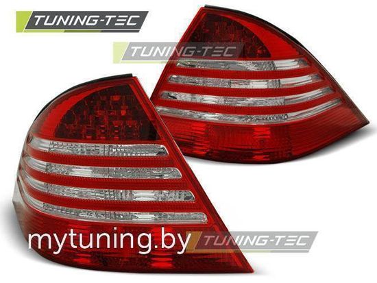 Задние фонари red white для Mercedes S W220