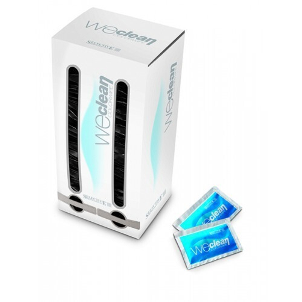 Салфетки для снятия краски "WECLEAN" 72шт/уп