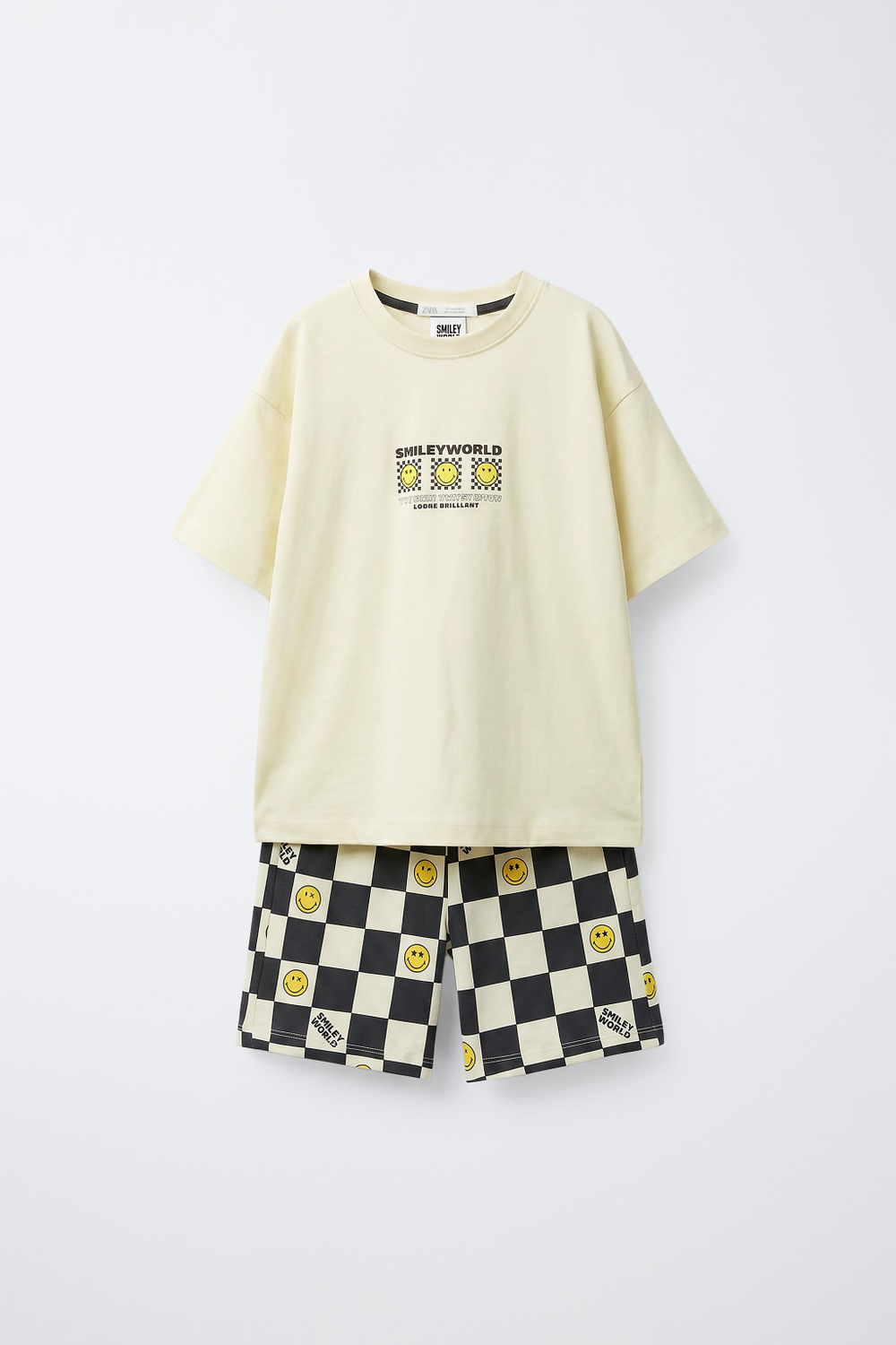 ZARA ПИЖАМА SMILEYWORLD ®, ЖЕЛТЫЙ
