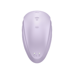 Вакуумно-волновой стимулятор с вибрацией Satisfyer Pearl Diver, фиолетовый