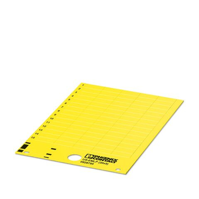 0830086 - US-EMLP (20X9) YE CUS - Пластиковая табличка