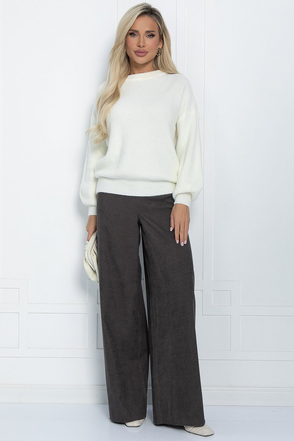 Брюки Жанин (коричневые) Б11424 LT Collection