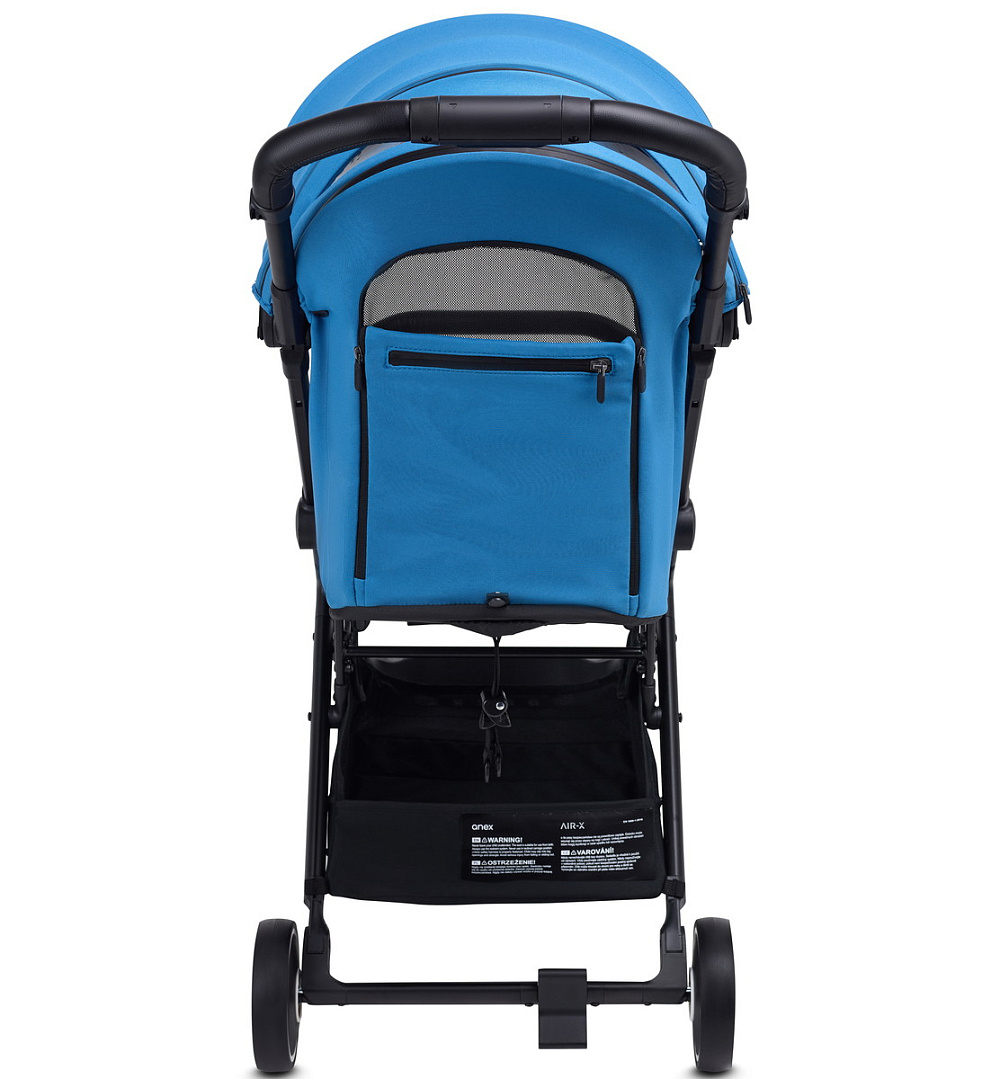 Детская коляска Anex Air-X Travel Cot 2 в 1 blue/gray