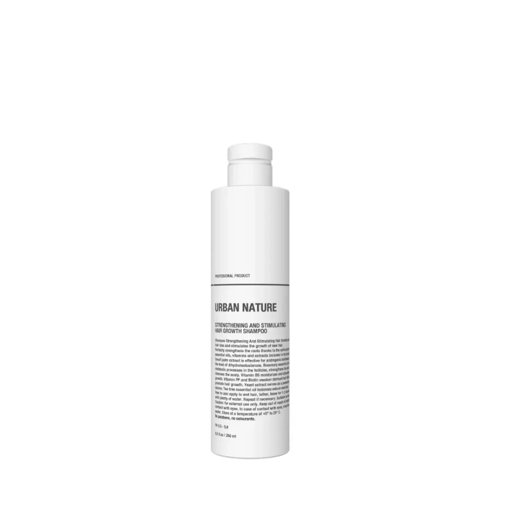 Шампунь для волос Urban nature strengthening and stimulating hair growth shampoo