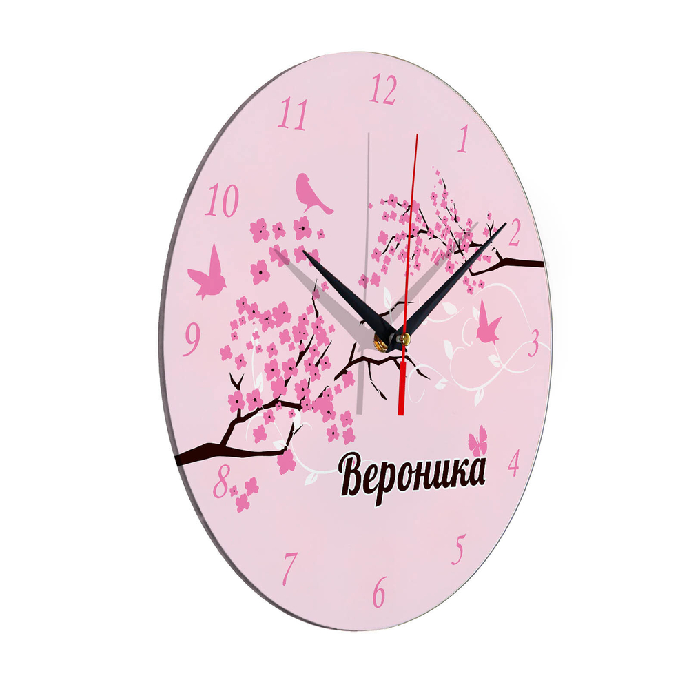 Часы именной подарок "Вероника" Декор для дома, подарок