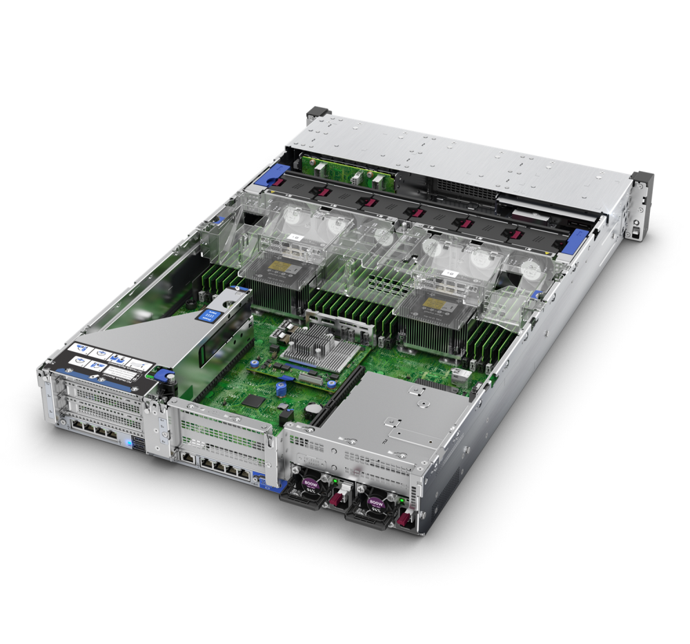 Стоечный сервер - HP Enterprise ProLiant DL380 Gen10, 2U, 8x 2.5“, 1x Xeon[4215R] 8 Cores, 32Gb, P40425-B21