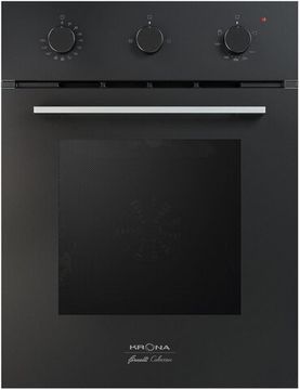 Газовый духовой шкаф Krona STRETTO 45 BL черный