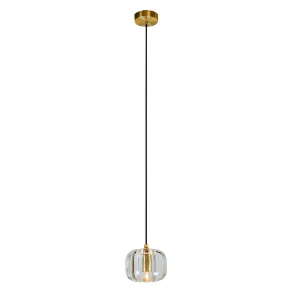 Подвесной светильник Belfast Pansy 6214-1 BR CL