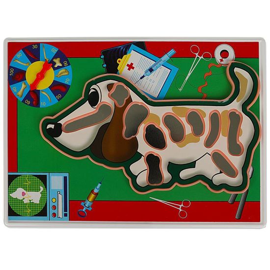 Настольная игра юный ветеринар, бат.кор.30*26*4,3см Умные игры