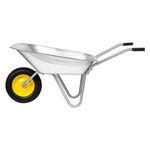 Тачка садовая, грузоподъемность 90 кг, оцинк. рама, объем 65 л// Сибртех 689614