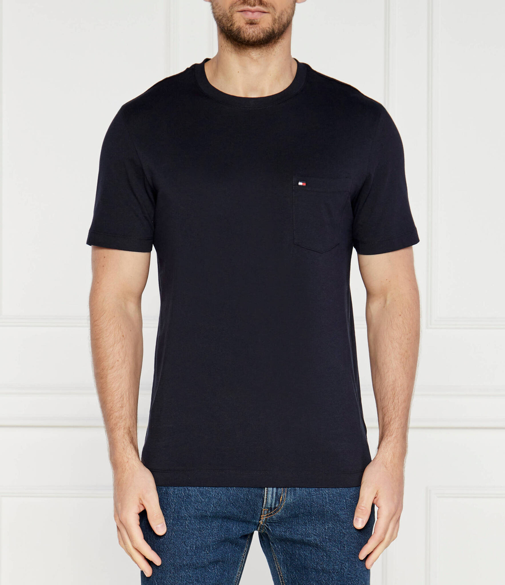 Футболка POCKET TEE Tommy Hilfiger - темно-синий(MW0MW36220)