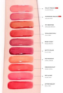 FEEV Увлажняющий гелевый тинт для губ Hyper-Fit Color Drop Milky Peach