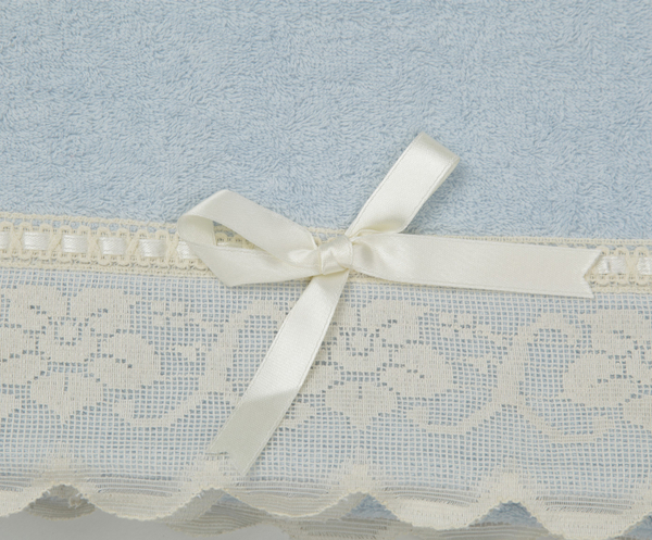 Полотенце 40x60 Old Florence Buratto голубое