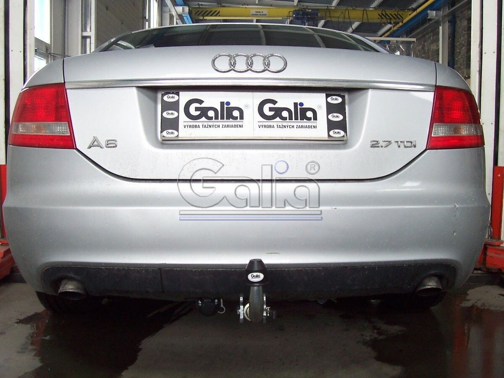 Фаркоп оцинкованный Galia A039A для Audi A6 2004-2011(паспорт и сертификат в комплекте)(без электрики)