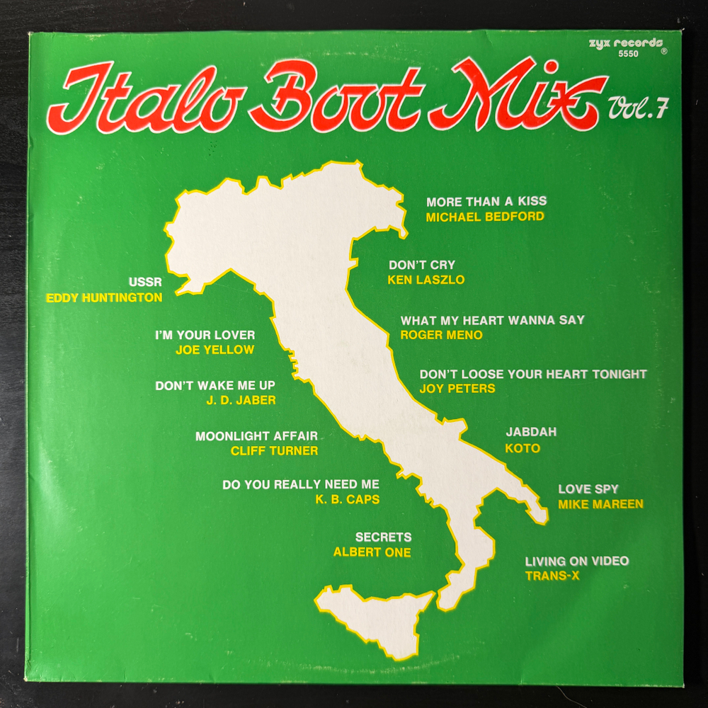 Сборник Italo Boot Mix Vol. 7 (Германия 1986г.) 12", 45 RPM