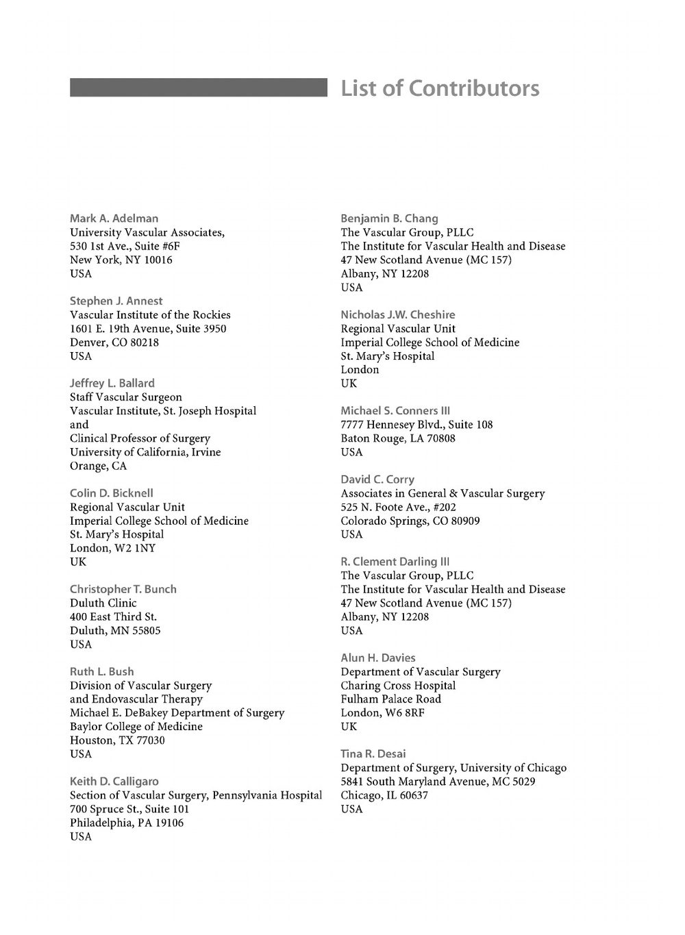 Vascular Surgery | Нет автора