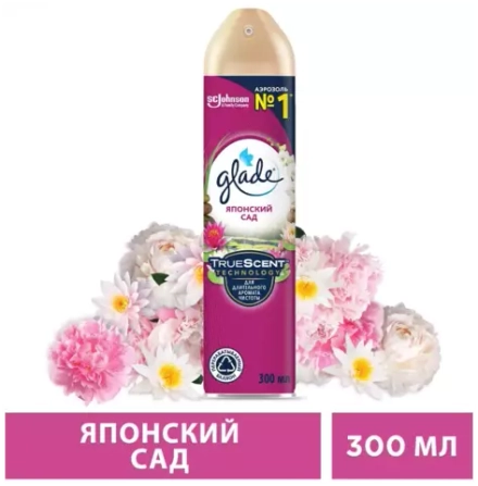 Glade освежитель воздуха Японский сад, 300 мл