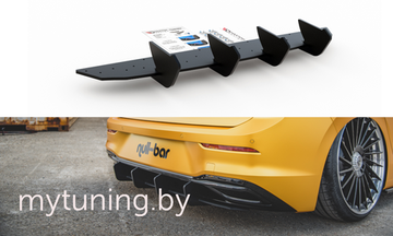 Диффузор бампера заднего для VOLKSWAGEN Golf VIII 19-...