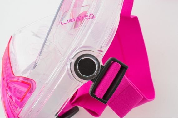 Маска полнолицевая Seac Libera Pink