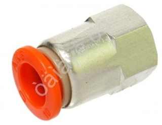 Фитинг цанговый пластик PU 1/4 х 10mm внутр. резьба 630169ес